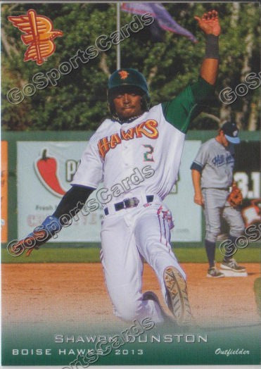 2013 Boise Hawks Shawon Dunston