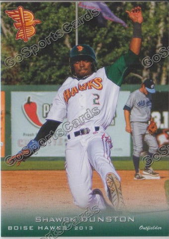 2013 Boise Hawks Shawon Dunston