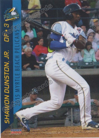 2015 Myrtle Beach Pelicans Shawon Dunston Jr