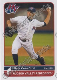 2012 Hudson Valley Renegades Shay Crawford