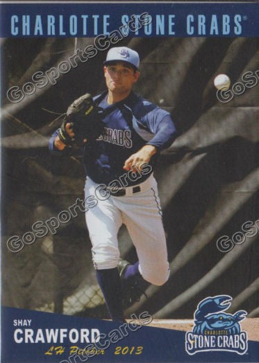 2013 Charlotte Stone Crabs Shay Crawford