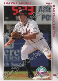 2008 Danville Braves Shayne Moody