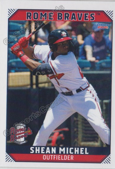2021 Rome Braves Shean Michel