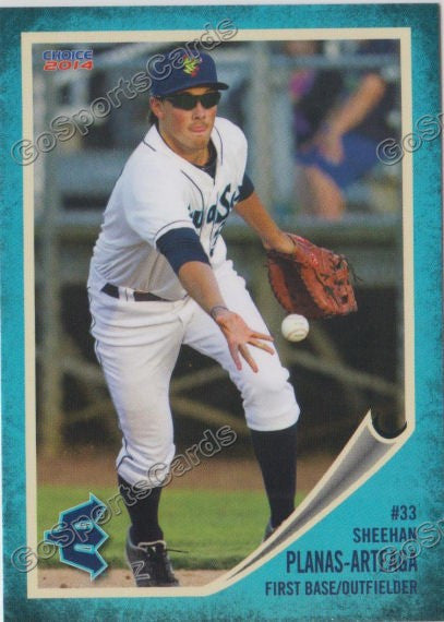 2014 Everett AquaSox Sheehan Planas Arteaga