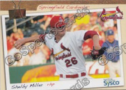 2011 Springfield Cardinals SGA Shelby Miller