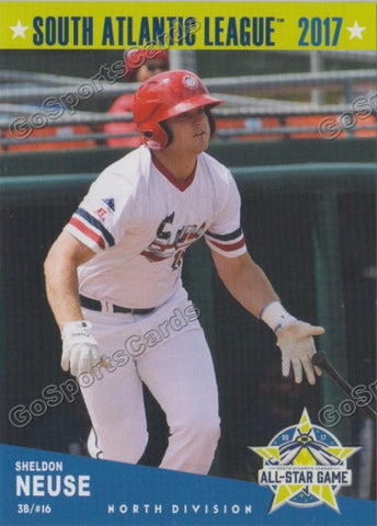 2017 South Atlantic League All Star ND Sheldon Neuse