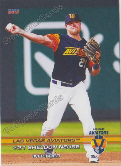2019 Las Vegas Aviators Sheldon Neuse