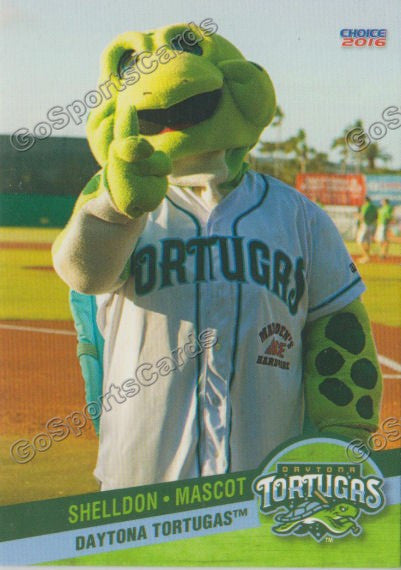 2016 Daytona Tortugas Shelldon Mascot