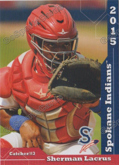 2015 Spokane Indians Sherman Lacrus