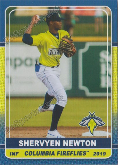 2019 Columbia Fireflies Shervyen Newton