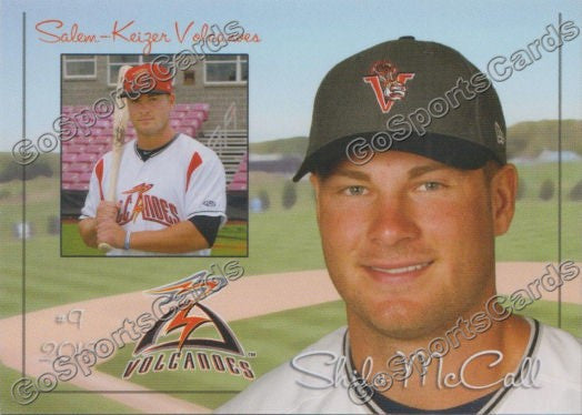 2013 Salem Keizer Volcanoes Shilo McCall