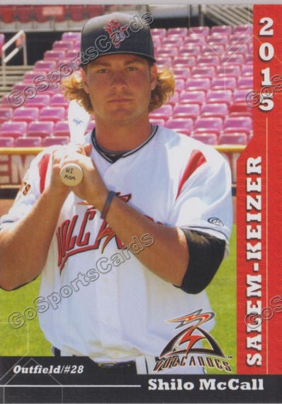 2015 Salem Keizer Volcanoes Shilo McCall