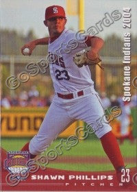 2004 Spokane Indians Shawn Phillips
