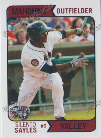 2015 Mahoning Valley Scrappers Silento Sayles
