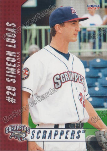 2017 Mahoning Valley Scrappers Simeon Lucas
