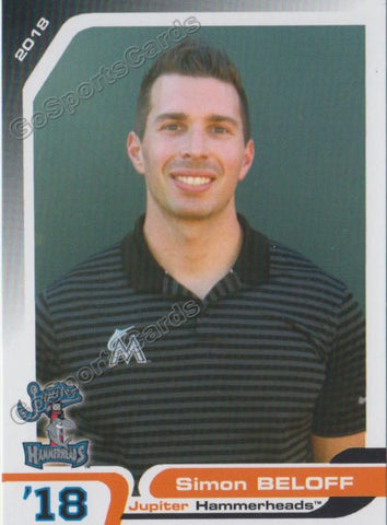 2018 Jupiter Hammerheads Simon Beloff
