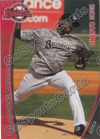 2012 Birmingham Barons Simon Castro