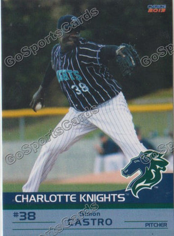 2013 Charlotte Knights Simon Castro