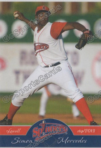 2013 Lowell Spinners Simon Mercedes