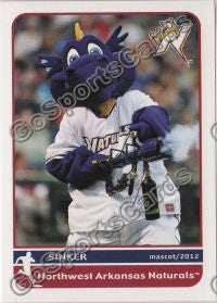 2012 Northwest Arkansas Naturals Sinker