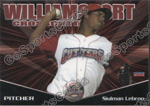 2009 Williamsport Crosscutters Siulman Lebron