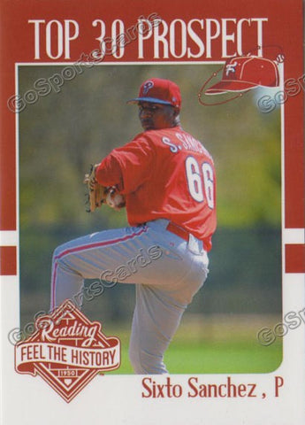 2017 Reading Fightin Phils Top 30 Prospects Sixto Sanchez