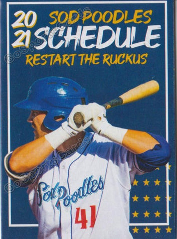 2021 Amarillo Sod Poodles Pocket Schedule