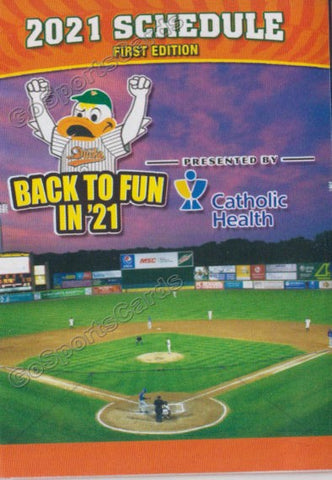 2021 Long Island Ducks Pocket Schedule