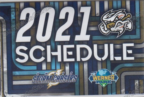 2021 Omaha Storm Chasers Pocket Schedule