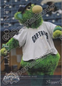 2012 Lake County Captains Skipper Mascot