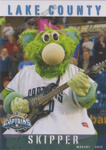 2015 Lake County Captains Skipper Mascot