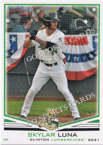 2021 Clinton LumberKings Skylar Luna