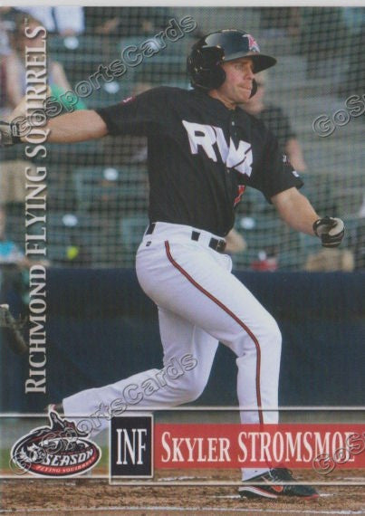 2014 Richmond Flying Squirrels Skyler Stromsmoe