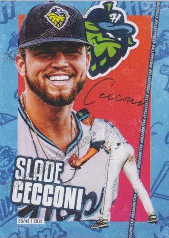 2021 Hillsboro Hops Slade Cecconi