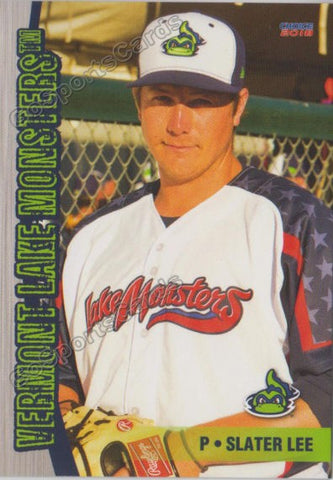 2018 Vermont Lake Monsters Slater Lee