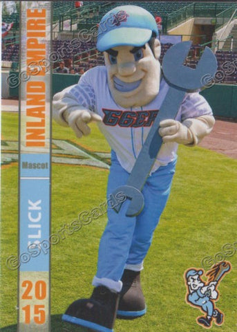2015 Inland Empire 66ers Slick Mascot