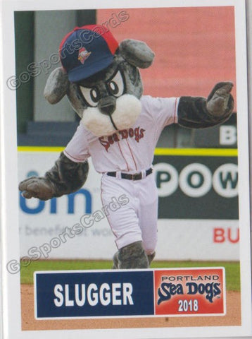 2018 Portland Sea Dogs Slugger Mascot
