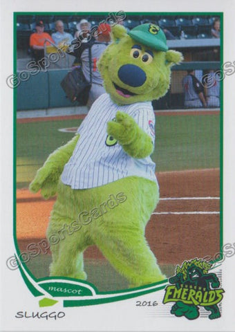 2016 Eugene Emeralds Sluggo Mascot