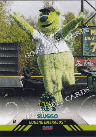 2022 Eugene Emeralds Sluggo Mascot