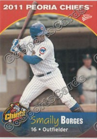 2011 Peoria Chiefs Smaily Borges
