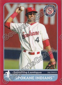 2012 Spokane Indians Smerling Lantigua
