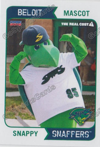 2016 Beloit Snappers Snappy Mascot