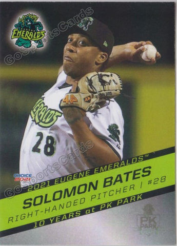 2021 Eugene Emeralds Solomon Bates