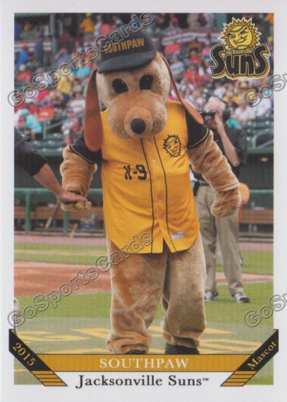 2015 Jacksonville Suns Southpaw