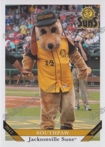 2015 Jacksonville Suns Southpaw