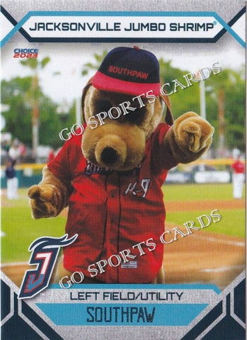 2023 Jacksonville Jumbo Shrimp Southpaw Mascot