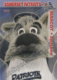 2010 Somerset Patriots Sparkee Mascot