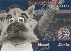2011 Somerset Patriots Sparkee Mascot