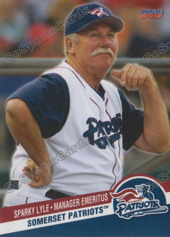 2015 Somerset Patriots Sparky Lyle