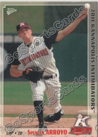 2011 Kannapolis Intimidators Spencer Arroyo